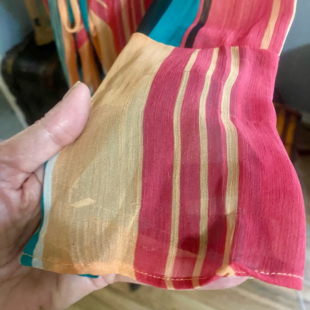 Striped Multicolor Dress Size S - Picture 5 of 9
